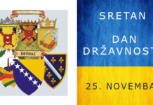 BNF ČESTITA 25. NOVEMBAR DAN DRŽAVNOSTI, JEDINE NAM DOMOVINE BOSNE I HERCEGOVINE!