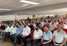 Muftija Kujević na skupštini BFD-a koja je članica BNF-a